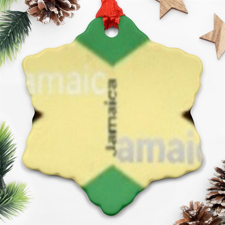 Jamaica, Jamaica  Ornament (Snowflake)