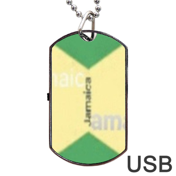 Jamaica, Jamaica  Dog Tag USB Flash (Two Sides)