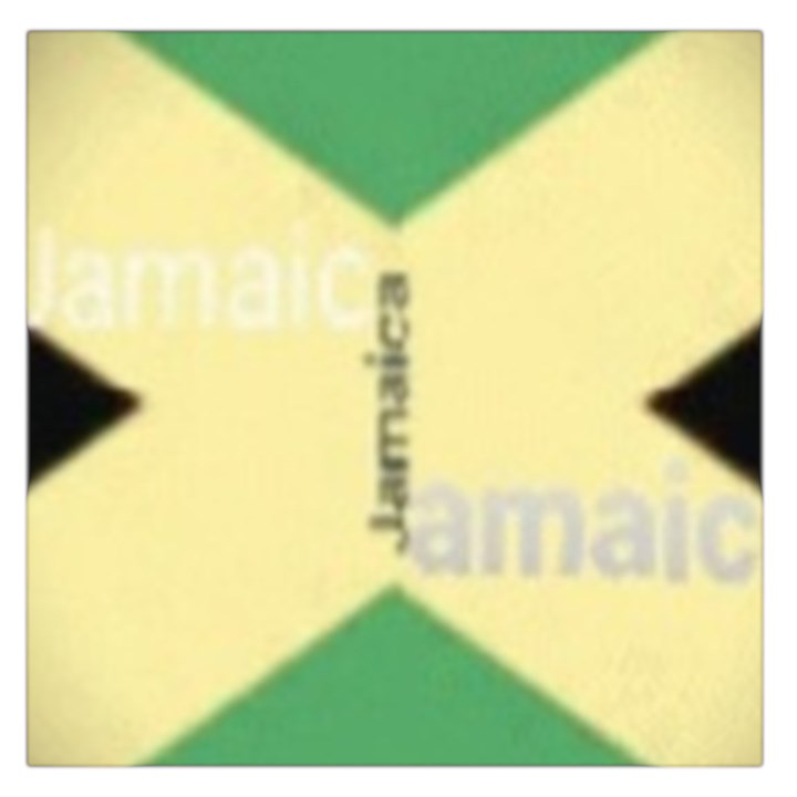 Jamaica, Jamaica  Large Satin Scarf (Square)