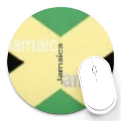 Jamaica, Jamaica  Round Mousepads by Janetaudreywilson