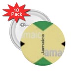 Jamaica, Jamaica  2.25  Buttons (10 pack)  Front