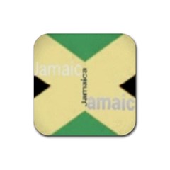 Jamaica, Jamaica  Rubber Coaster (square)  by Janetaudreywilson