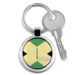 Jamaica, Jamaica  Key Chain (round) by Janetaudreywilson