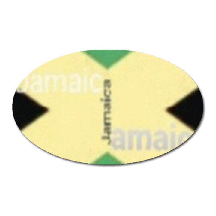 Jamaica, Jamaica  Oval Magnet