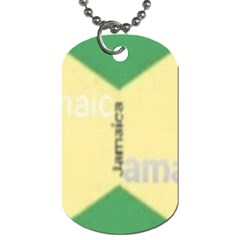 Jamaica, Jamaica  Dog Tag (two Sides) by Janetaudreywilson