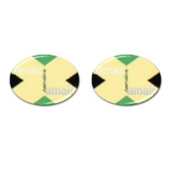 Jamaica, Jamaica  Cufflinks (oval) by Janetaudreywilson