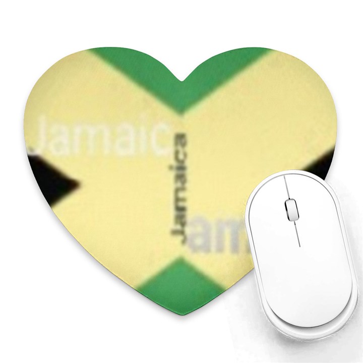 Jamaica, Jamaica  Heart Mousepads