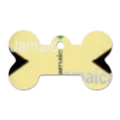 Jamaica, Jamaica  Dog Tag Bone (two Sides) by Janetaudreywilson