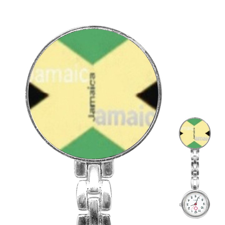 Jamaica, Jamaica  Stainless Steel Nurses Watch