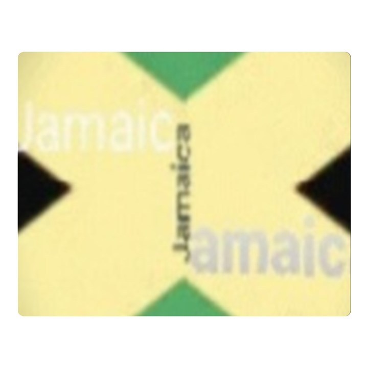 Jamaica, Jamaica  Double Sided Flano Blanket (Large) 