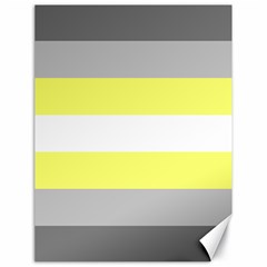 Deminonbinary Pride Flag Lgbtq Canvas 18  X 24  by lgbtnation