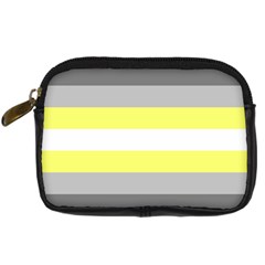 Deminonbinary Pride Flag Lgbtq Digital Camera Leather Case by lgbtnation