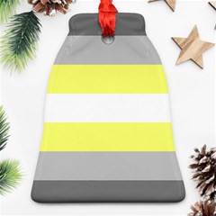 Deminonbinary Pride Flag Lgbtq Ornament (bell) by lgbtnation