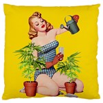 Cannabis Grower - Standard Flano Cushion Case (Two Sides) Back