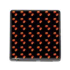 Kawaii Pumpkin Black Memory Card Reader (square 5 Slot) by vintage2030