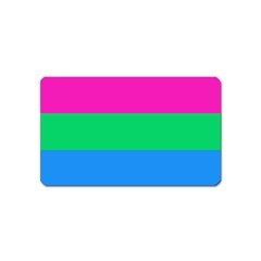 Polysexual Pride Flag Lgbtq Magnet (name Card) by lgbtnation