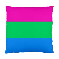 Polysexual Pride Flag Lgbtq Standard Cushion Case (one Side) by lgbtnation