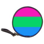 Polysexual Pride Flag LGBTQ Classic 20-CD Wallets Front