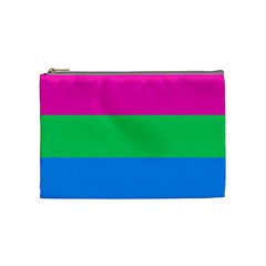 Polysexual Pride Flag Lgbtq Cosmetic Bag (medium) by lgbtnation