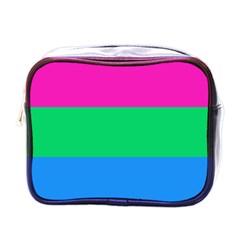 Polysexual Pride Flag Lgbtq Mini Toiletries Bag (one Side) by lgbtnation