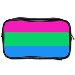 Polysexual Pride Flag Lgbtq Toiletries Bag (two Sides) by lgbtnation