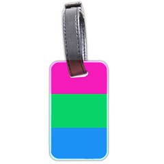 Polysexual Pride Flag Lgbtq Luggage Tag (two Sides) by lgbtnation