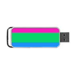 Polysexual Pride Flag Lgbtq Portable Usb Flash (two Sides) by lgbtnation