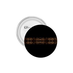 Luxury Ornate Minimal Style Dark Print 1.75  Buttons