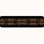 Luxury Ornate Minimal Style Dark Print Large Bar Mats 32 x8.5  Bar Mat