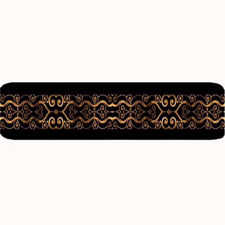 Luxury Ornate Minimal Style Dark Print Large Bar Mats