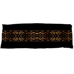 Luxury Ornate Minimal Style Dark Print Body Pillow Case Dakimakura (two Sides) by dflcprintsclothing