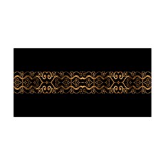 Luxury Ornate Minimal Style Dark Print Yoga Headband