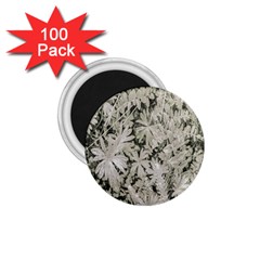 Pale Tropical Floral Print Pattern 1 75  Magnets (100 Pack) 