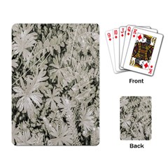 Pale Tropical Floral Print Pattern Playing Cards Single Design (rectangle) by dflcprintsclothing