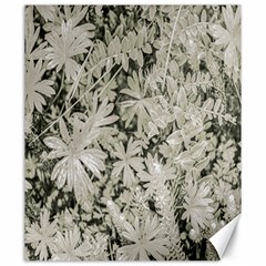 Pale Tropical Floral Print Pattern Canvas 20  X 24  by dflcprintsclothing