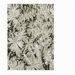 Pale Tropical Floral Print Pattern Large Garden Flag (two Sides) by dflcprintsclothing