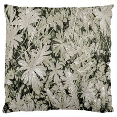 Pale Tropical Floral Print Pattern Large Cushion Case (one Side) by dflcprintsclothing