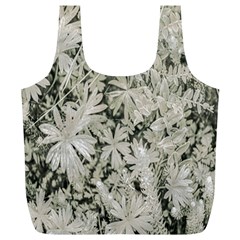 Pale Tropical Floral Print Pattern Full Print Recycle Bag (xl) by dflcprintsclothing