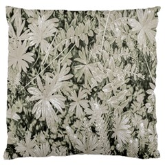 Pale Tropical Floral Print Pattern Large Flano Cushion Case (one Side) by dflcprintsclothing