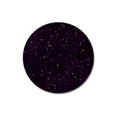 Pink Stars Magnet 3  (round)