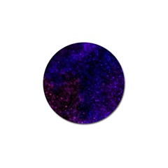 Blue,pink,red And Purple Galaxy Golf Ball Marker (10 Pack) by Dazzleway