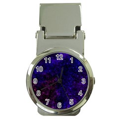 Blue,pink,red And Purple Galaxy Money Clip Watches by Dazzleway