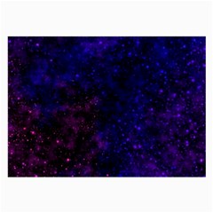 Blue,pink,red And Purple Galaxy Large Glasses Cloth (2 Sides) by Dazzleway