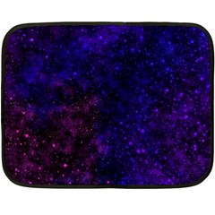 Blue,pink,red And Purple Galaxy Fleece Blanket (mini) by Dazzleway