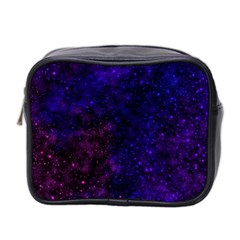 Blue,pink,red And Purple Galaxy Mini Toiletries Bag (two Sides) by Dazzleway