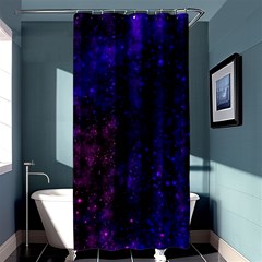 Blue,pink,red And Purple Galaxy Shower Curtain 36  X 72  (stall)  by Dazzleway