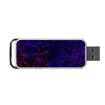 Blue,pink,red and purple Galaxy Portable USB Flash (Two Sides) Front