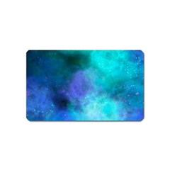 Blue Galaxy Magnet (name Card) by Dazzleway