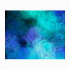 Blue Galaxy Small Glasses Cloth (2 Sides) by Dazzleway