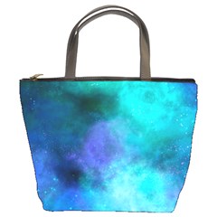 Blue Galaxy Bucket Bag by Dazzleway